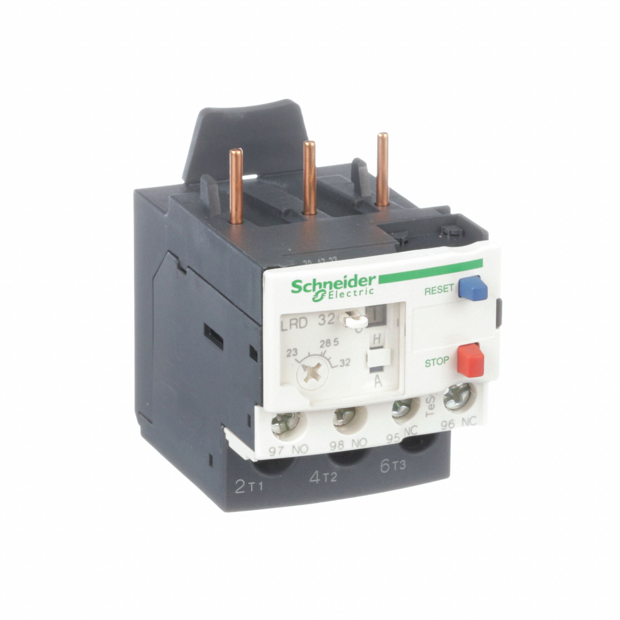 Overload Relay: Thermal Protection, 3 Poles, 1NO/1NC, Phase Loss Sensitivity, 23 A – 32 A