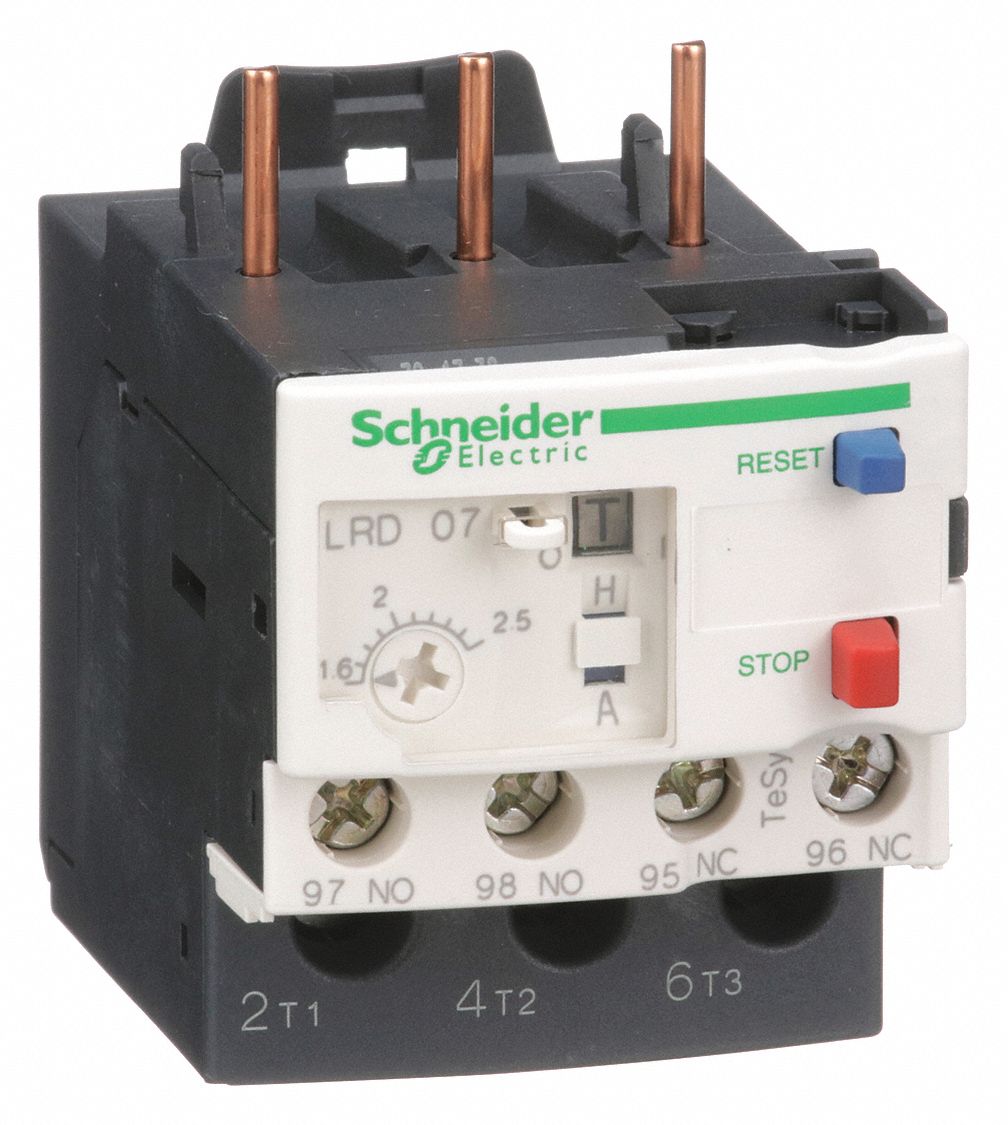 SCHNEIDER ELECTRIC Overload Relay 1 60 To 2 50A 10 3 Poles 