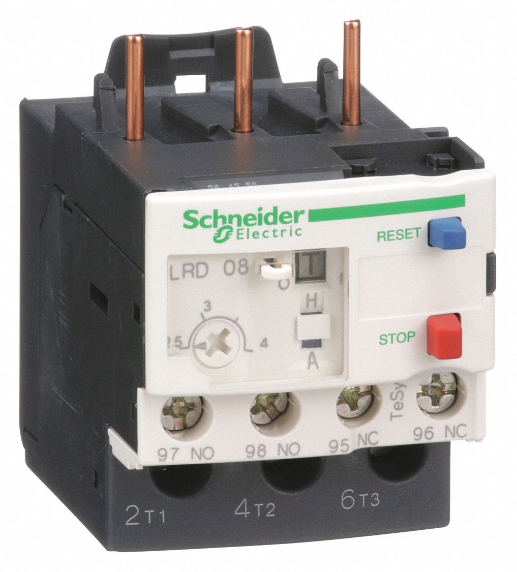 Schneider Motor Starter Assemble 9A Coil 24V Overload Relay 2.5-4Amp. 