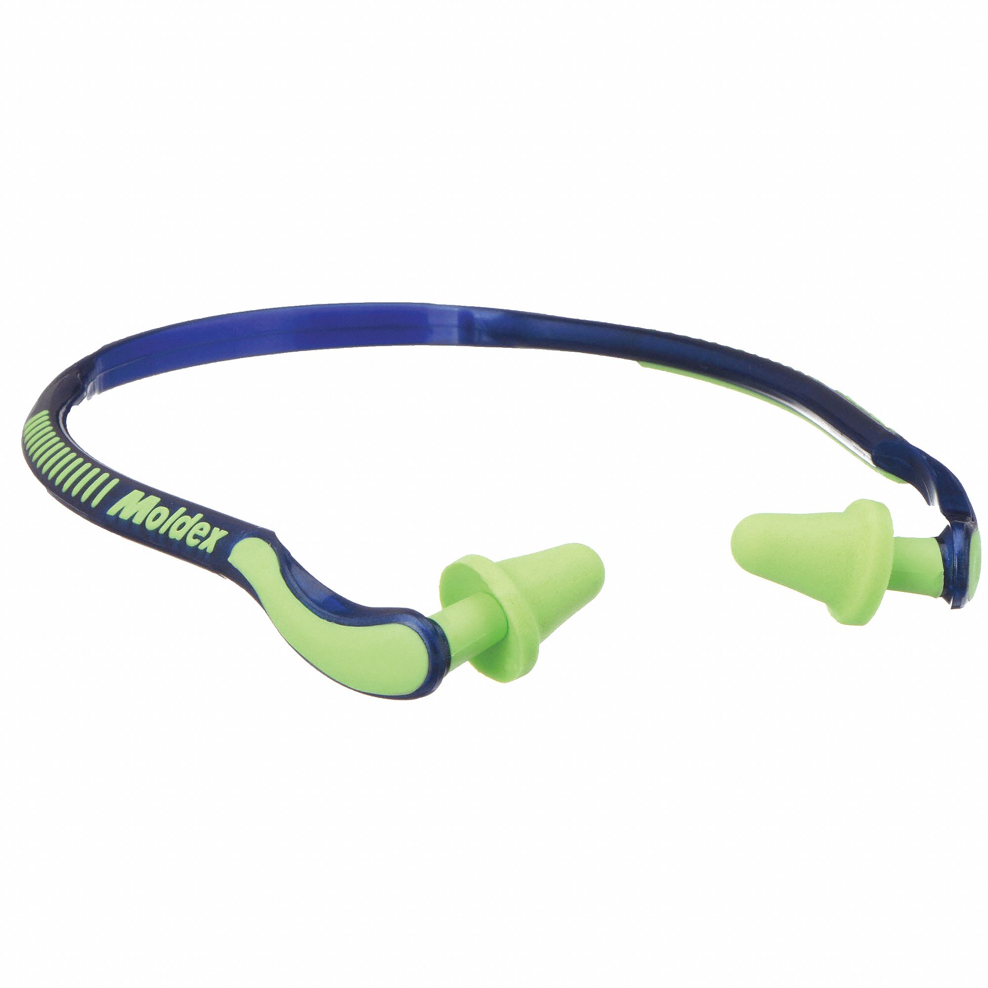 EARPLUGS, REUSABLE, GRN,BLK, FOAM/PC, M, BELL, 25DB, BANDED, PUSH-IN, CSA CLASS AL