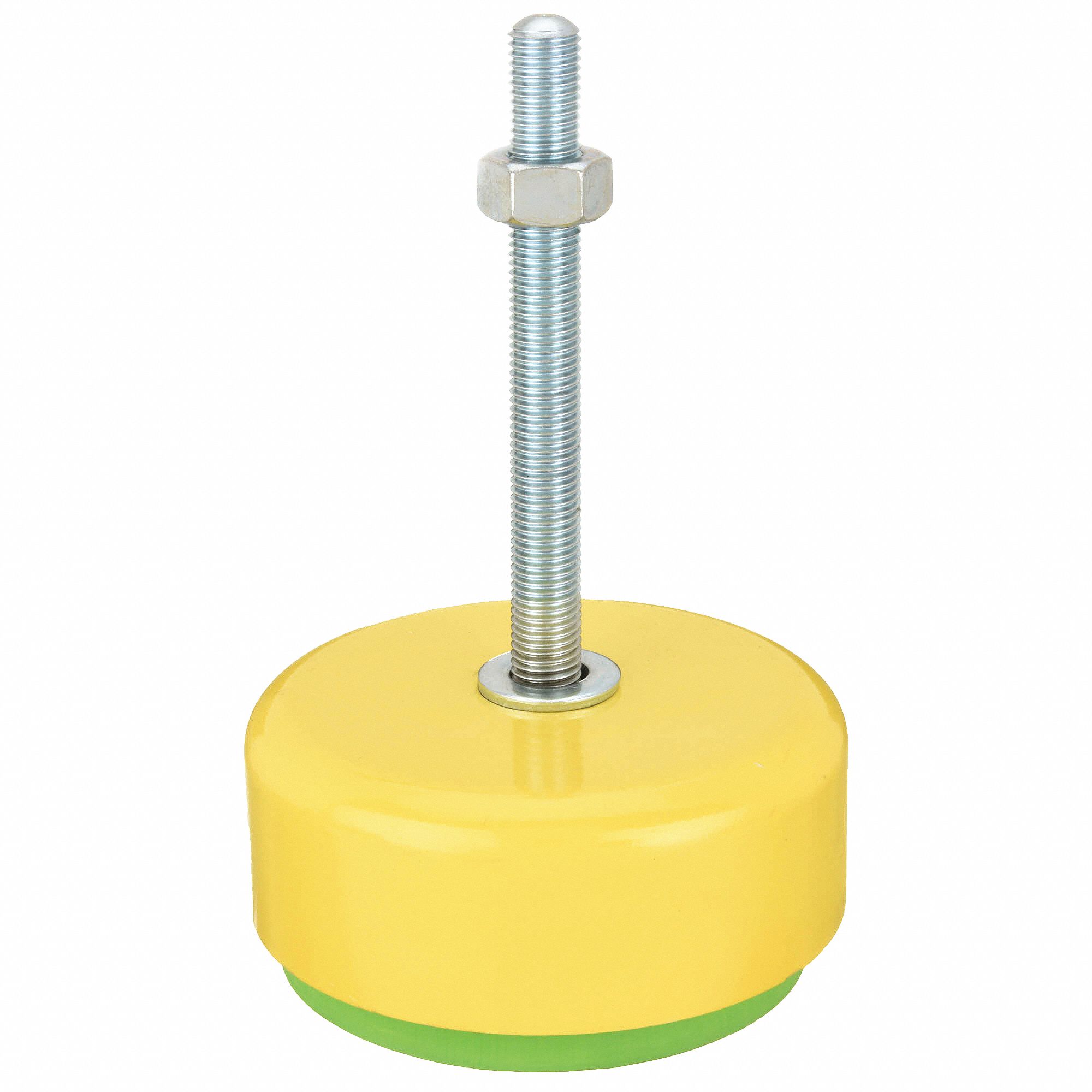 Male-End Leveling Mount: Fixed Stud, M12x1.5 Thread Size, 101 mm, 1, 000 daN Capacity