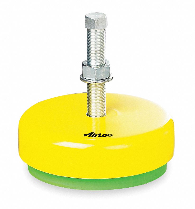 Male-End Leveling Mount: Fixed Stud, M27x2 Thread Size, 260 mm, 8, 000 daN Capacity