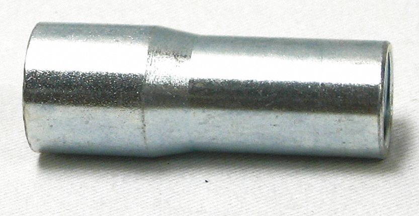 BRUSH ADAPTER, ¼ IN FEMALE NPT, ⅜ IN FEMALE NPT, 2 IN OVERALL L
