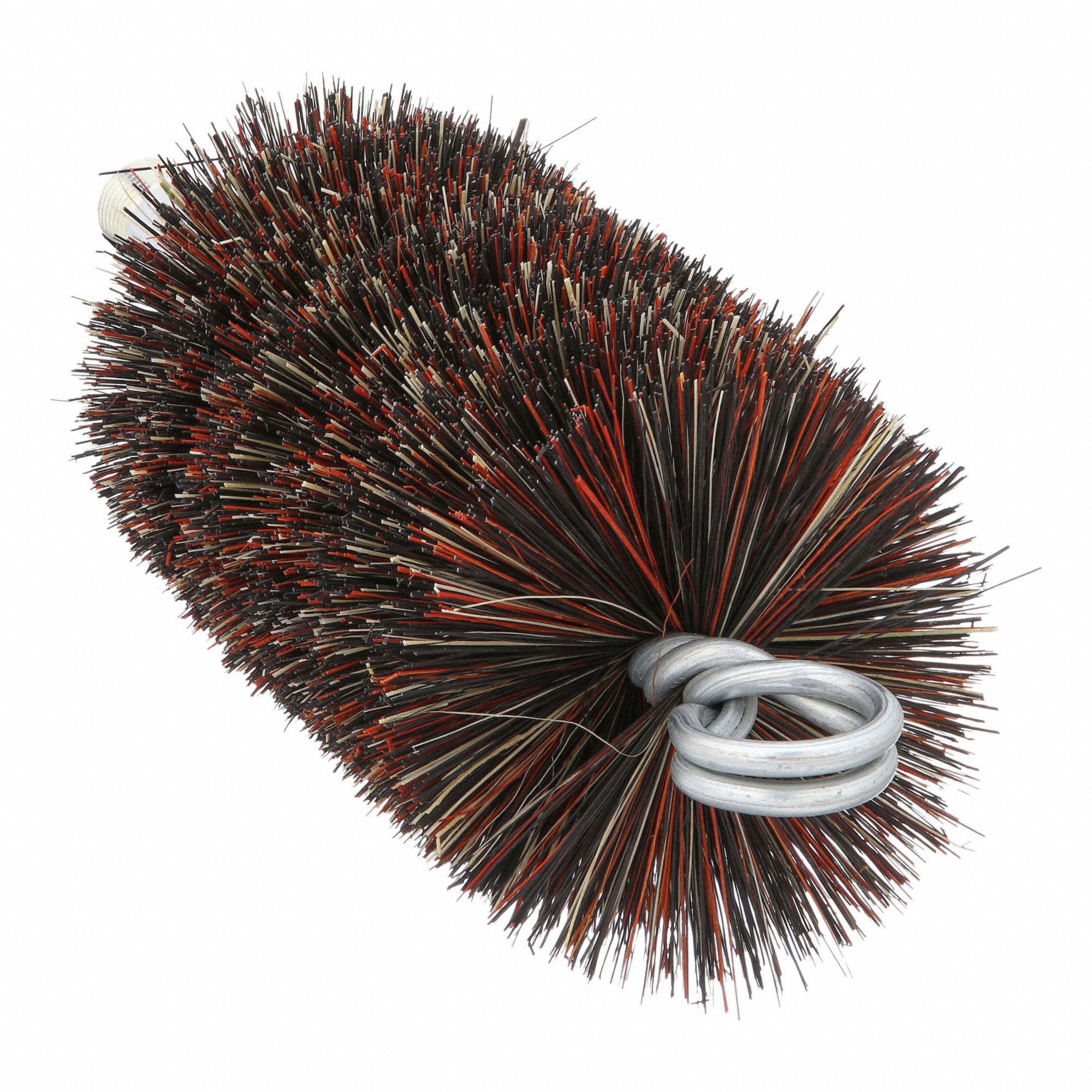Flue Brush, Dia 2 1/2, 1/4 MNPT, Length 8