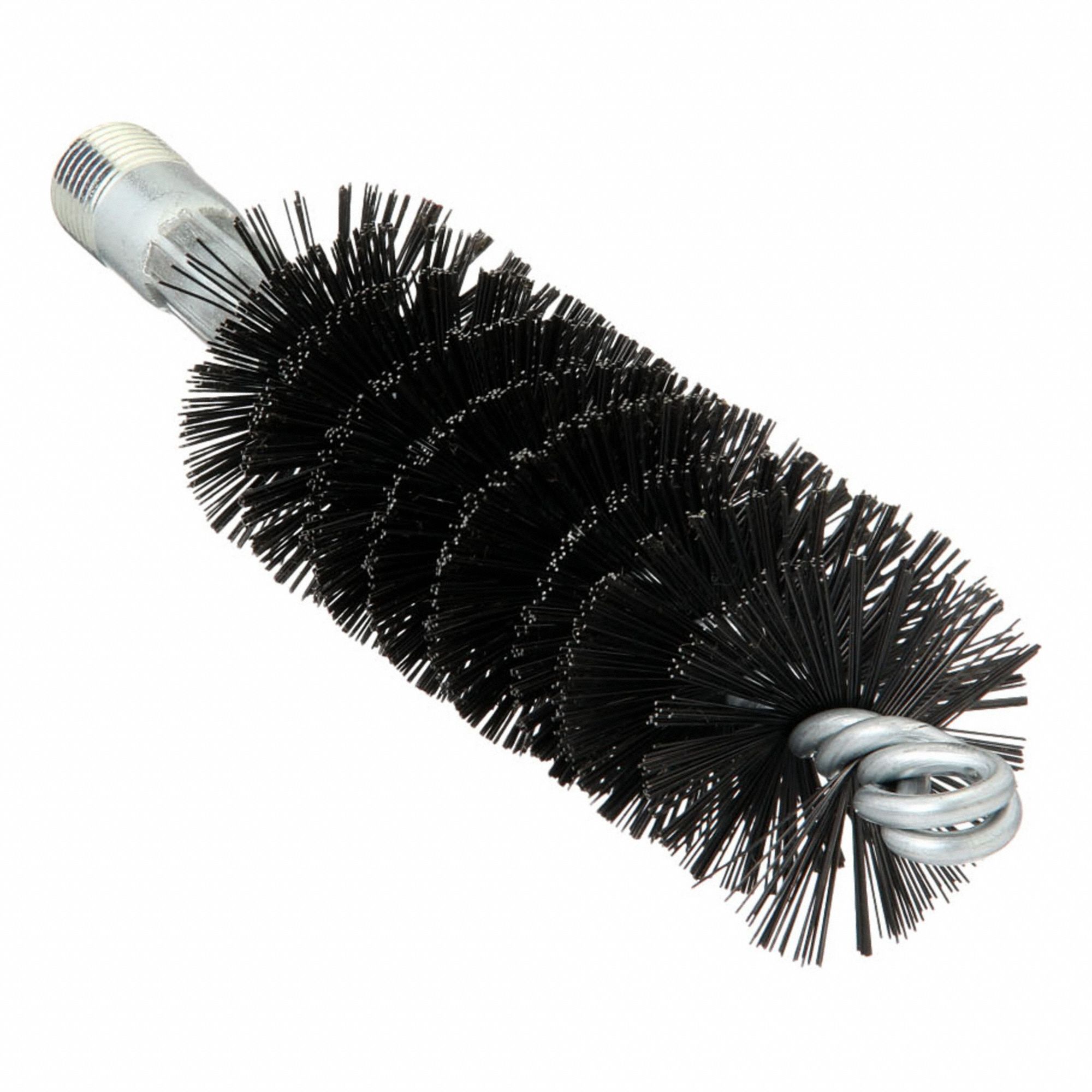 Flue Brush, Dia 1 1/2, 1/4 MNPT, Length 8