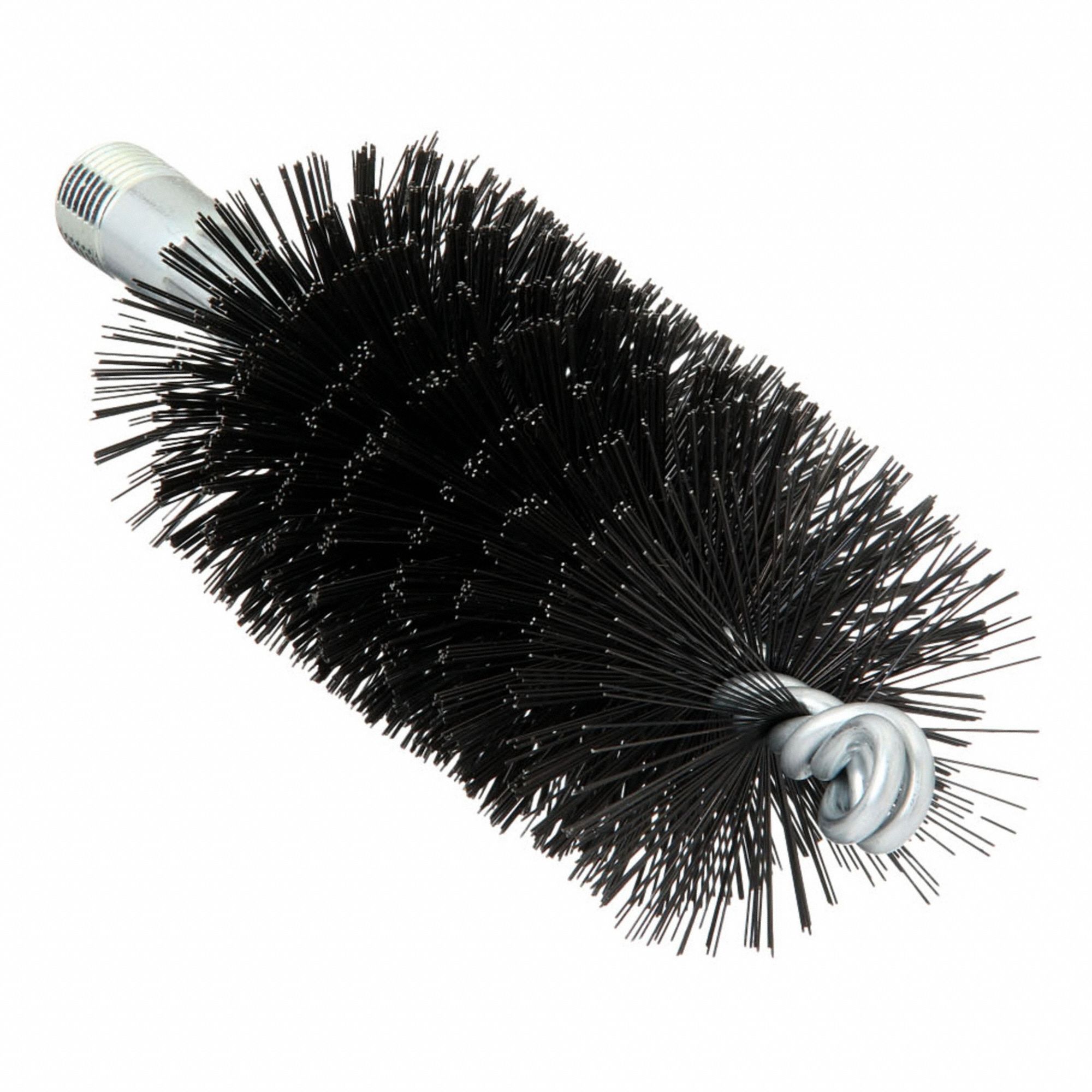 Flue Brush, Dia 2, 1/4 MNPT, Length 8