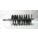 FLUE BRUSH,DIA 2 1/4,1/4 MNPT,LENGT