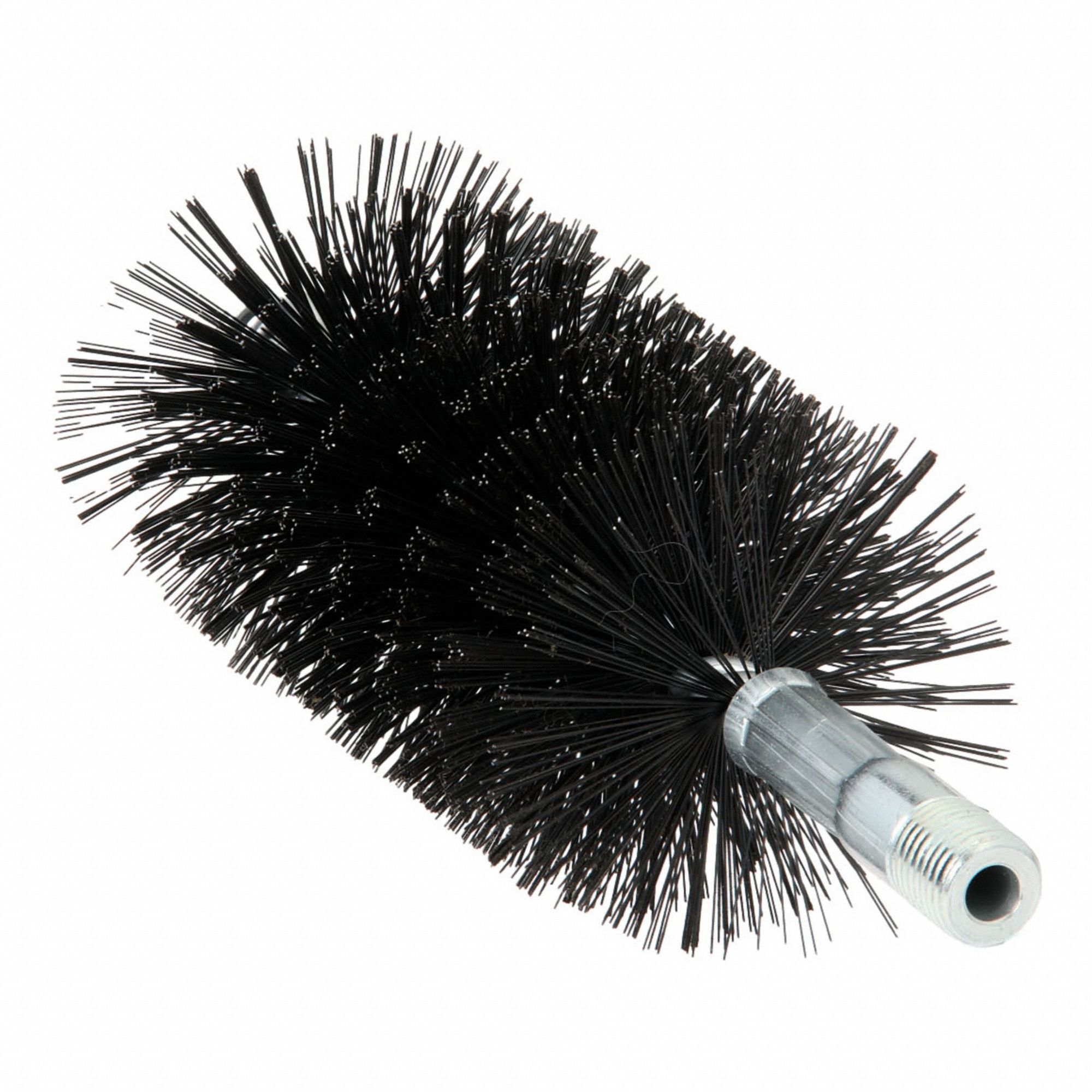 Flue Brush, Dia 2 1/2, 1/4 MNPT, Length 8