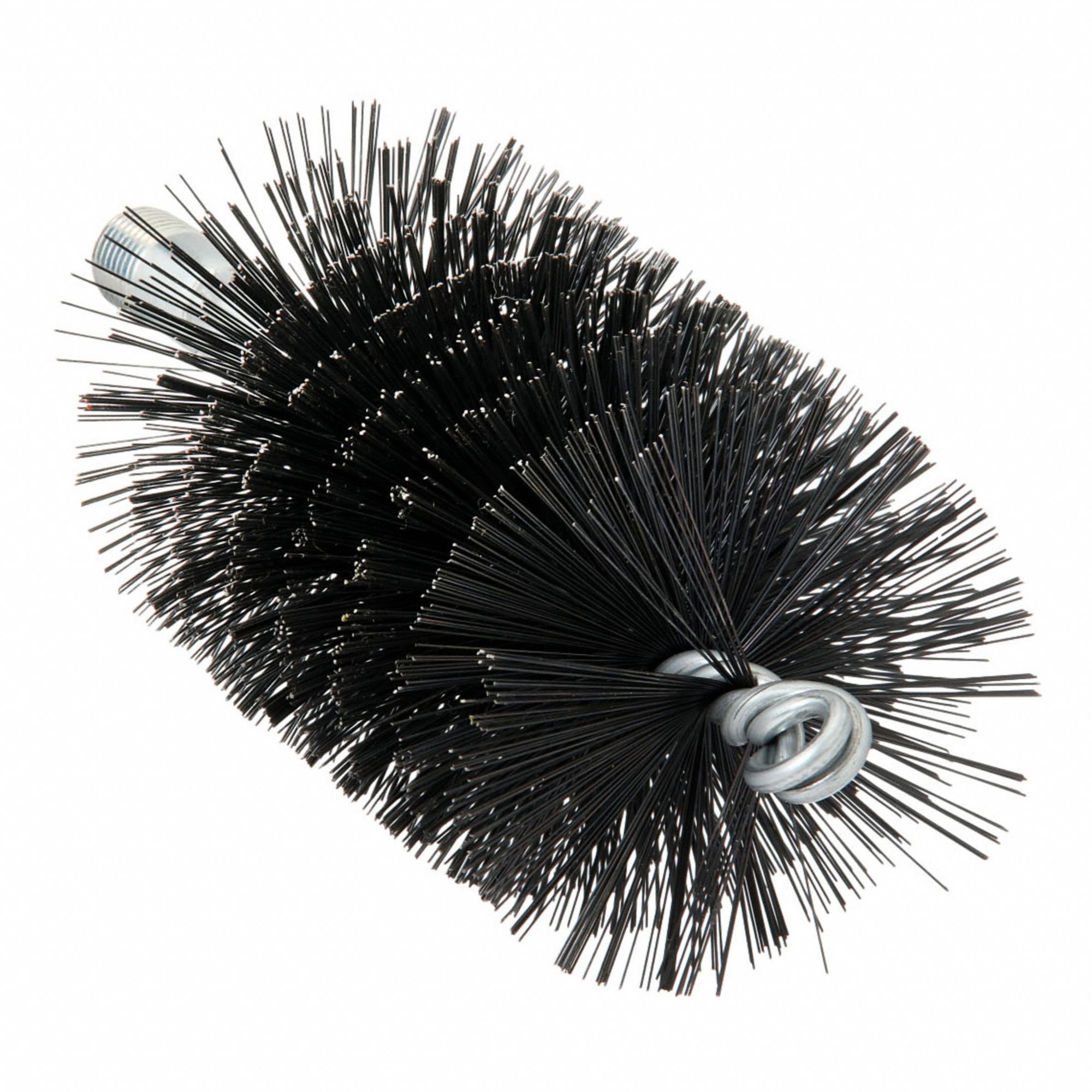 Flue Brush, Dia 2 3/4, 1/4 MNPT, Length 8