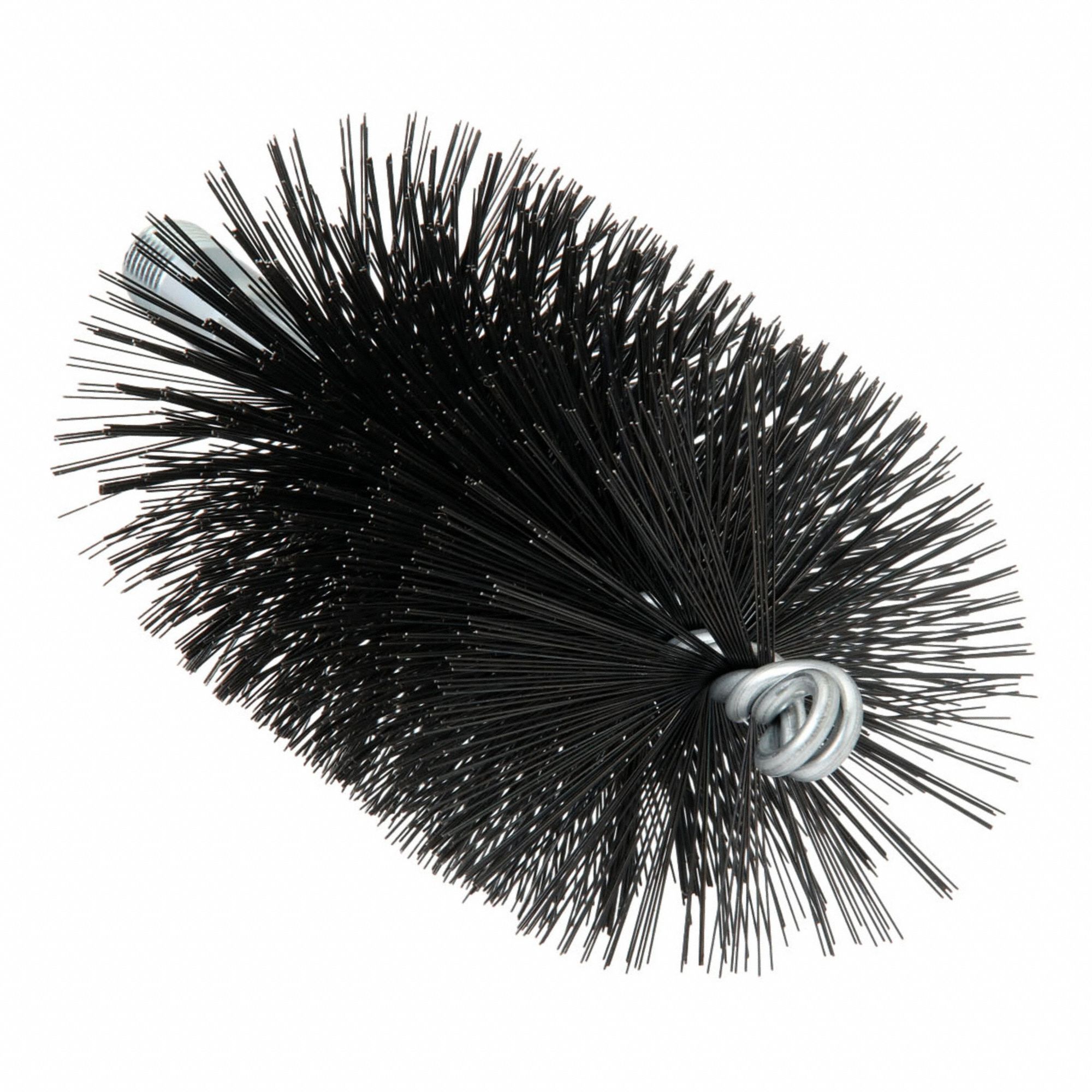 Flue Brush, Dia 3, 1/4 MNPT, Length 8