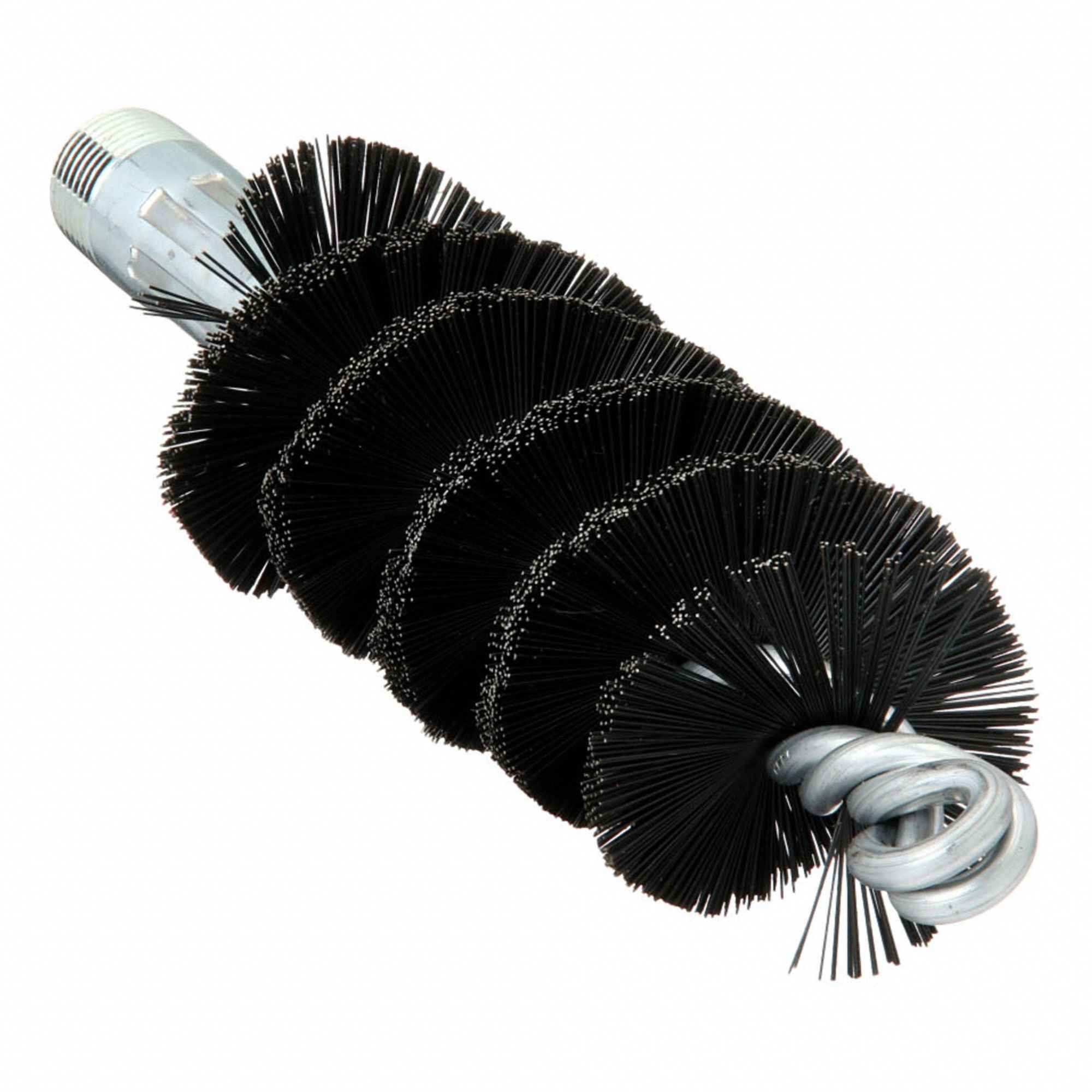 Flue Brush, Dia 1-3/4, 3/8 MNPT, Length 8