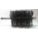 FLUE BRUSH, ¼ IN MALE THREADED CONNECTION, 3¼ IN DIAMETER, 4½ IN BRUSH L, TEMPERED STEEL