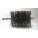 FLUE BRUSH, ¼ IN MALE THREADED CONNECTION, 3½ IN DIAMETER, 4½ IN BRUSH L, TEMPERED STEEL