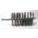 FLUE BRUSH, ¼ IN MALE THREADED CONNECTION, 2¾ IN DIAMETER, 4½ IN BRUSH L