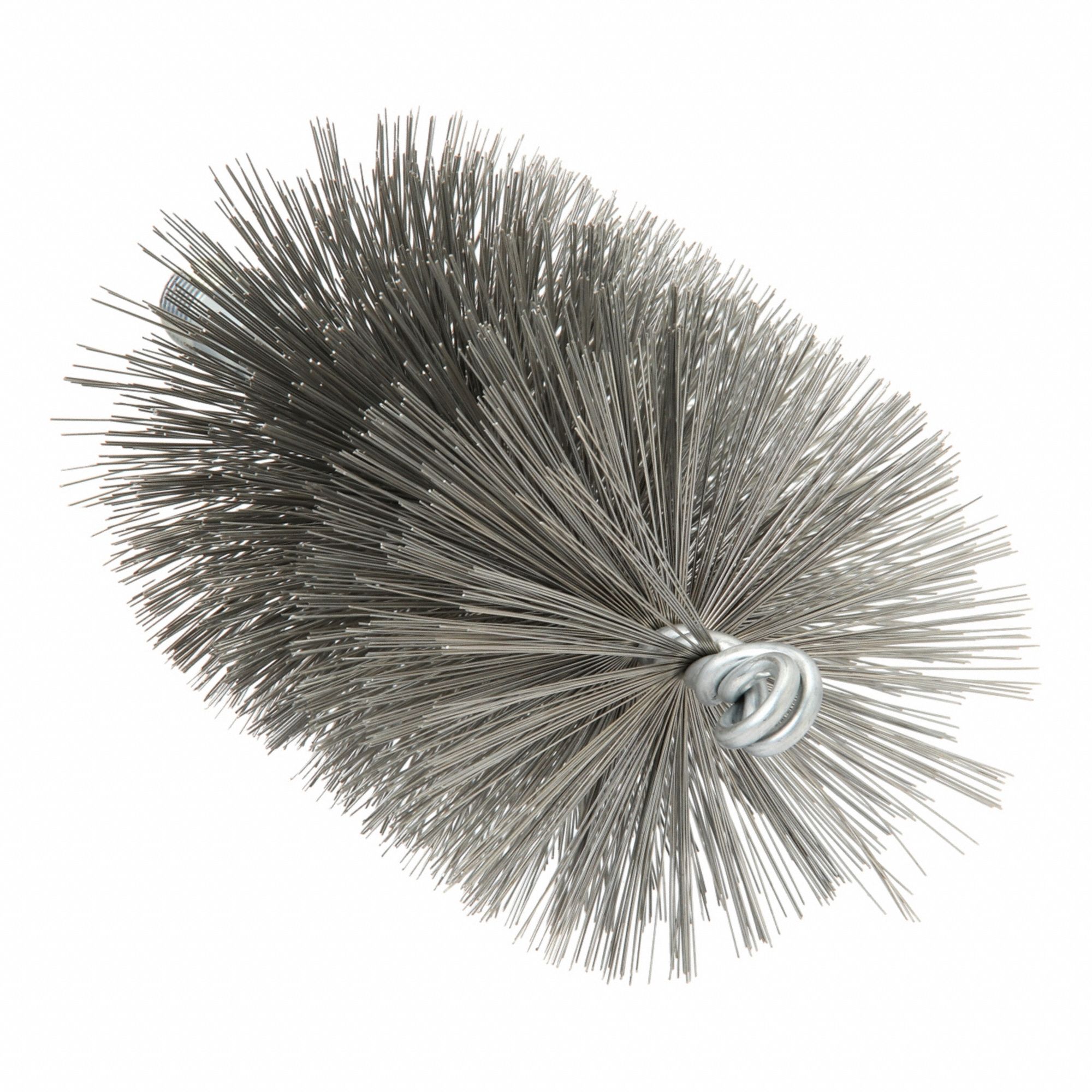 Flue Brush, Dia 3 1/4, 1/4 MNPT, Length 8