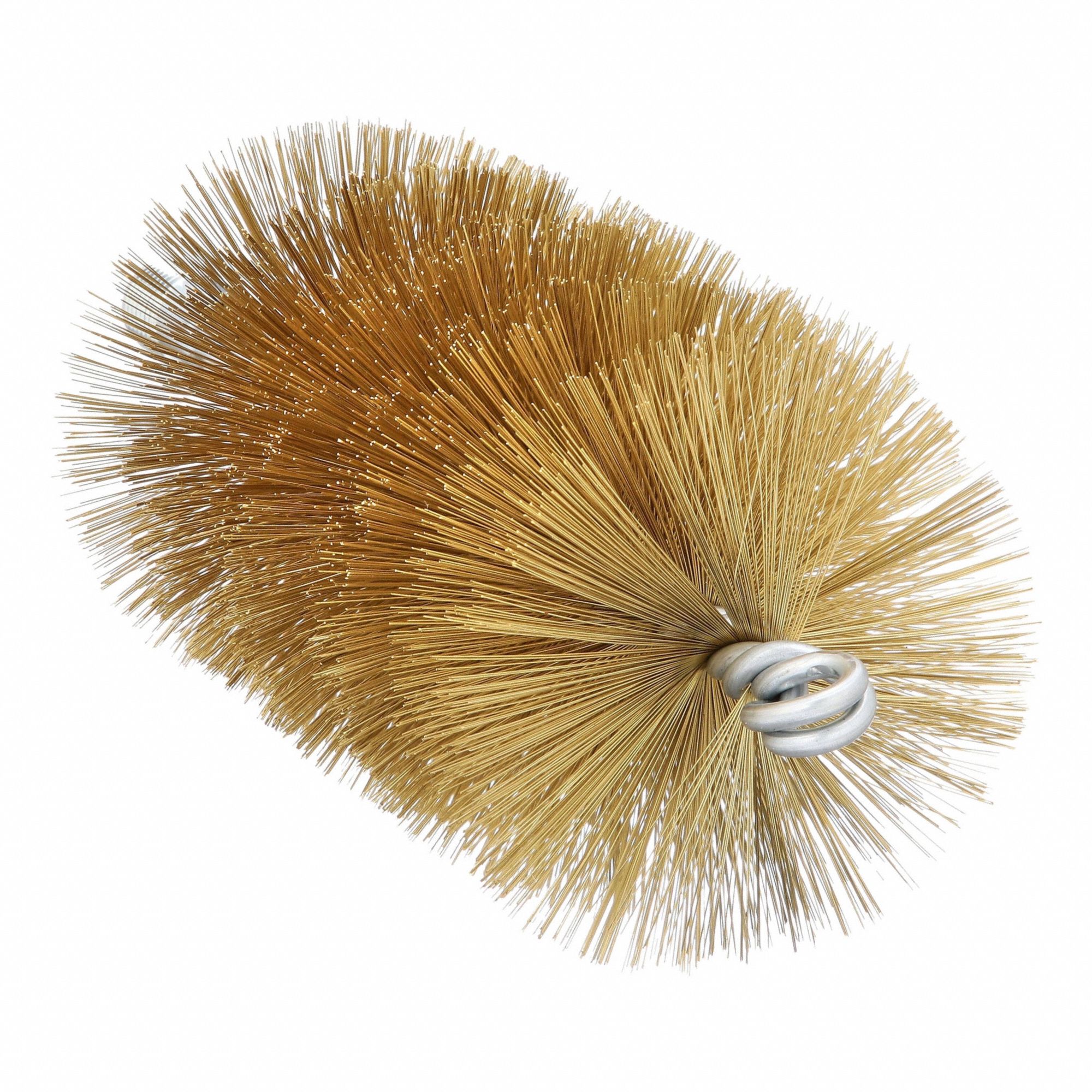 Tube Brush, Dia 2 3/4, 1/4 MNPT, Length 8