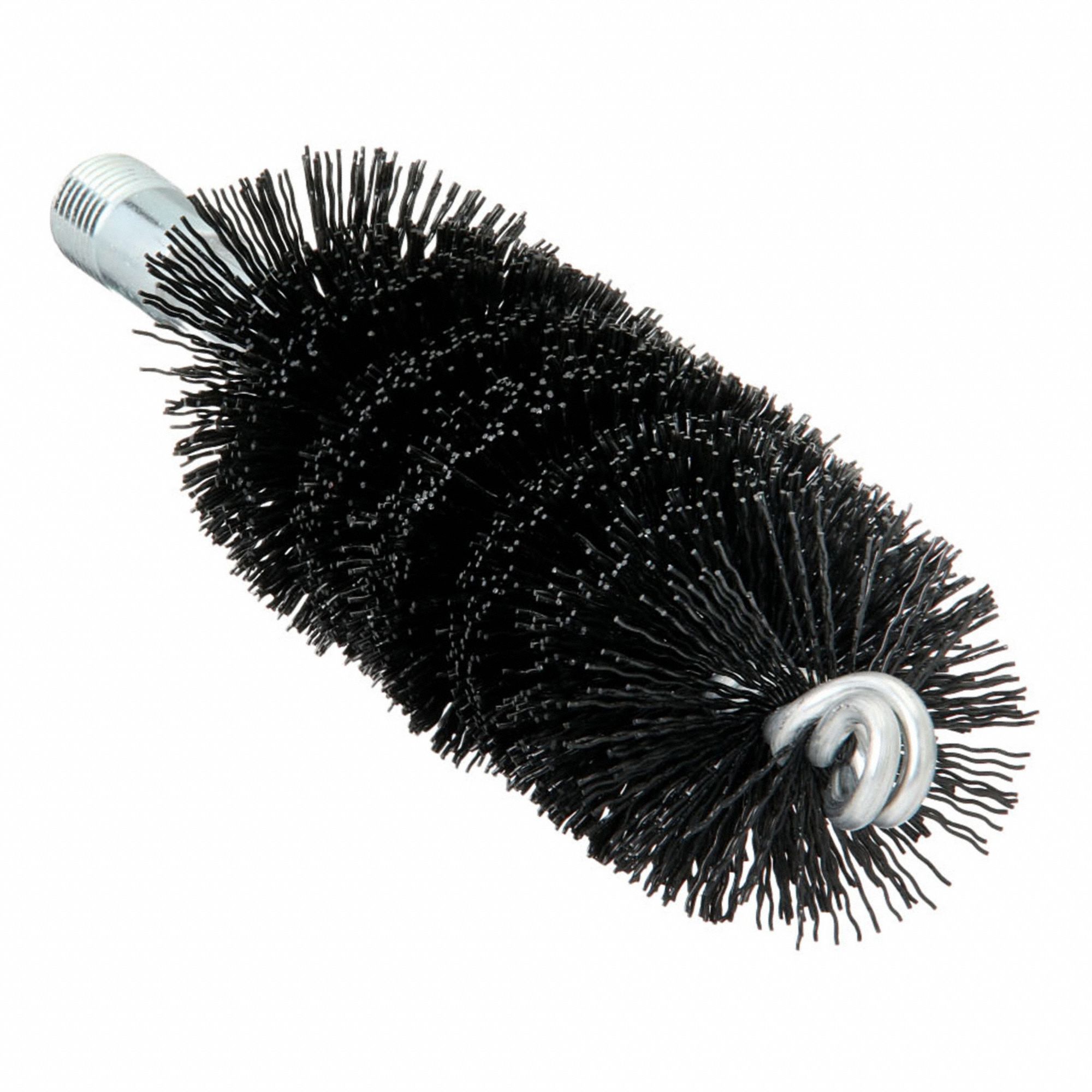 Tube Brush, Dia 1 3/4, 1/4 MNPT, Length 8