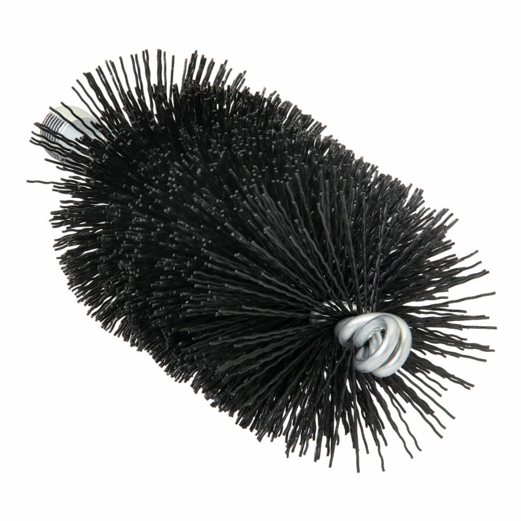 Tube Brush, Dia 2 1/2, 1/4 MNPT, Length 8