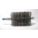 FLUE BRUSH,DIA 3 1/4,1/4 MNPT,LENGT