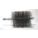 FLUE BRUSH, ¼ IN MALE THREADED CONNECTION, 3½ IN DIAMETER, 4½ IN BRUSH L