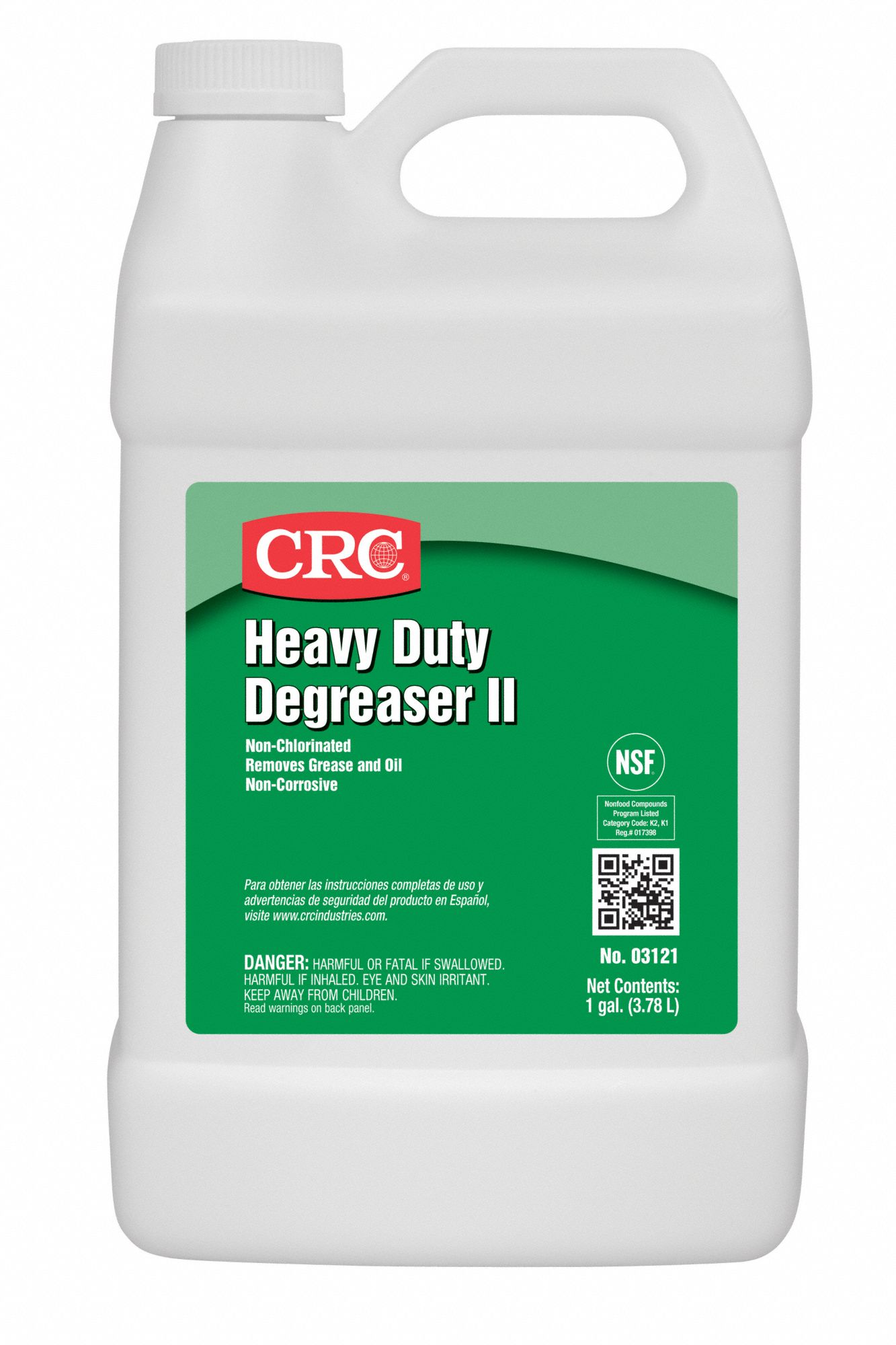 CRC, Solvent Based, Jug, Heavy Duty Degreaser 3EEC403121 Grainger