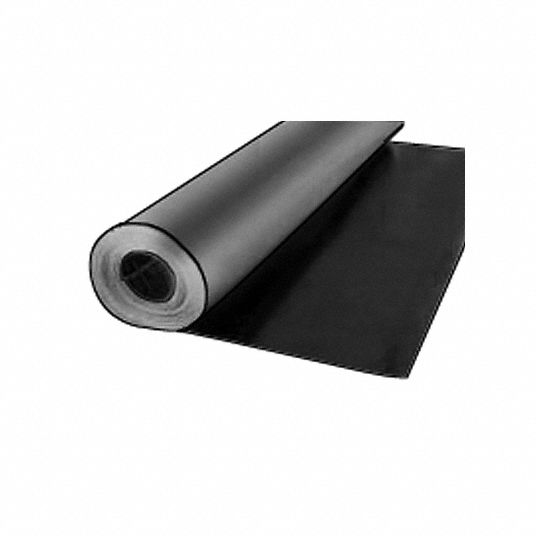 GRAINGER APPROVED Open Cell, Foam Roll, Polyester, 1/8 in, 54 in, 25 ft