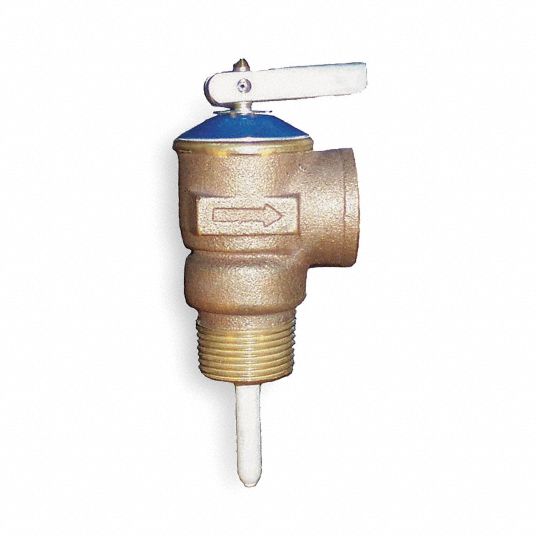 APOLLO Temperature and Pressure Relief Valve, 105,000 BtuH, 125 psi, 3
