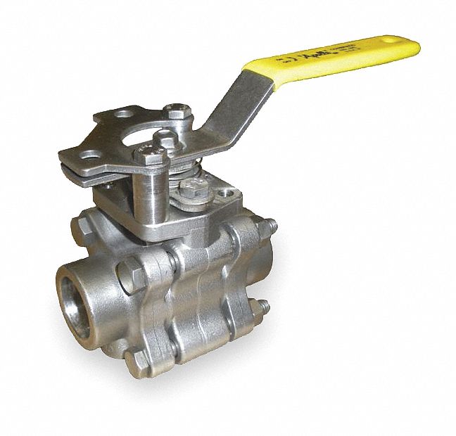 BALL VALVE,316 STAINLESS STEEL,MANUAL