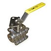 Stainless Steel Inline Fire Safe Ball Valves, 3-Piece Valve Structure image