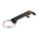 BOTTLE OPENER,SPLIT KEY RING,BLACK,