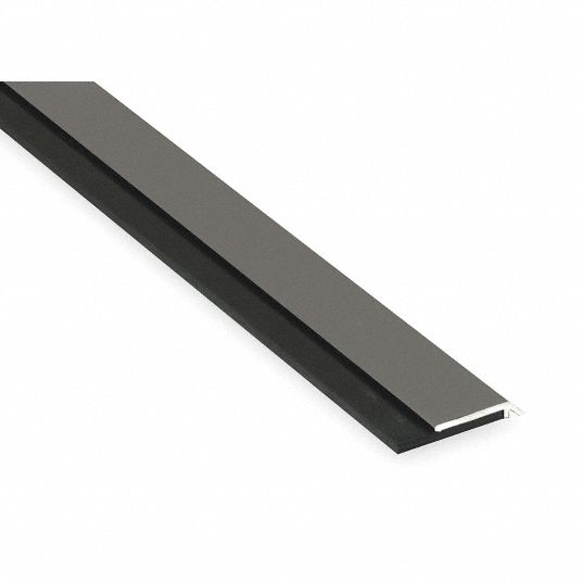 PEMKO Single Fin Door Sweep, Anodized Aluminum, 3 ft Length, 1 1/4 in ...