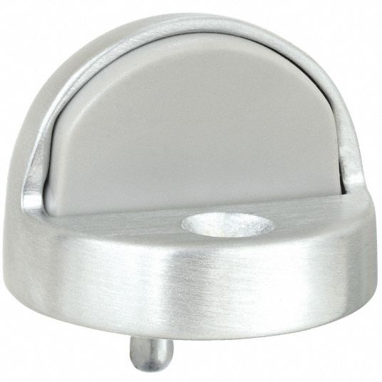 Floor - Mounted, 1 5/16 in Overall Ht, Dome Door Stop - 3EHF1|443.26d ...