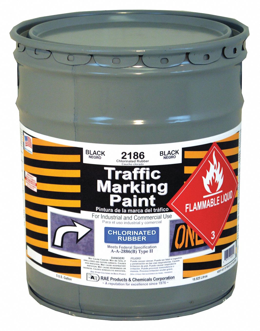 RAE 218605 Traffic Zone Marking Paint,Black,5 gal. 897713002014 eBay