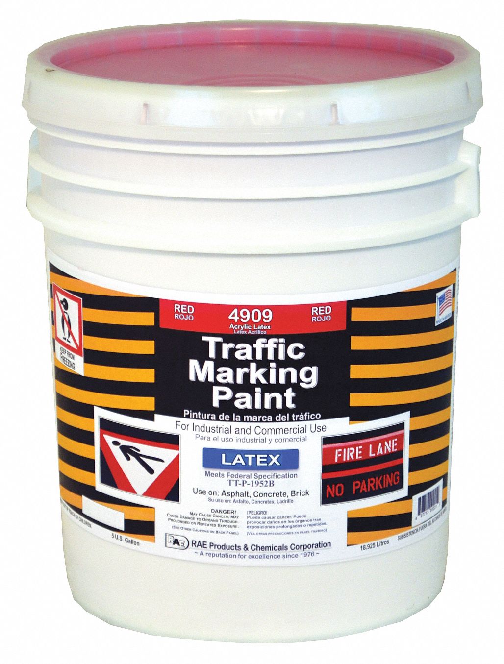 926840-1 Rae Traffic Zone Marking Paint: Pour Paint Dispensing