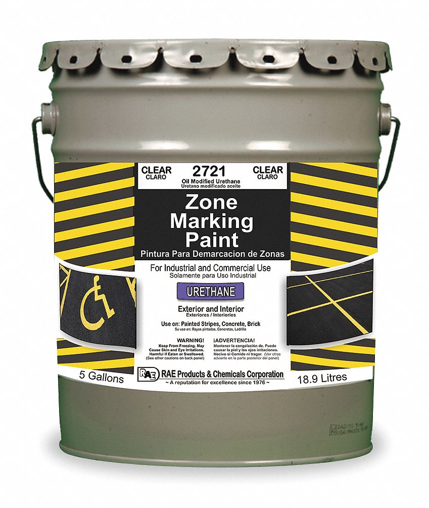 RAE Gloss Urethane Sealer, Clear, 5 gal 3EHJ5272105 Grainger