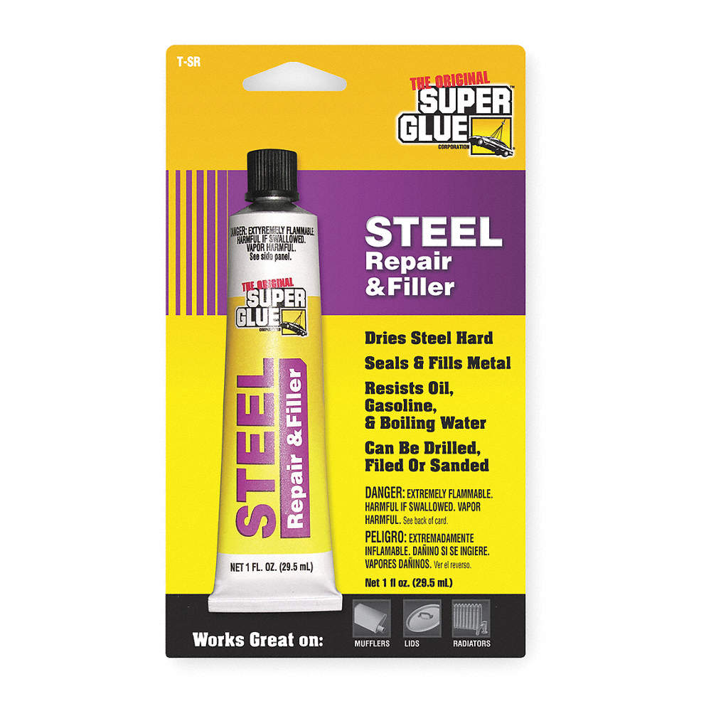 Super Glue For Metal >> Gray 1 Fl Oz Steel Repair And Filler 1 Ea Super Glue For Metal >> Gray 1 Fl Oz Steel Repair And Filler 1 Ea