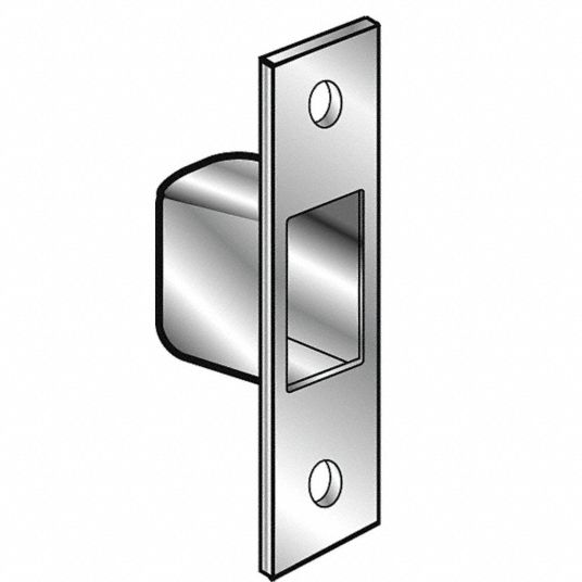 Deadbolt strike clearance plate