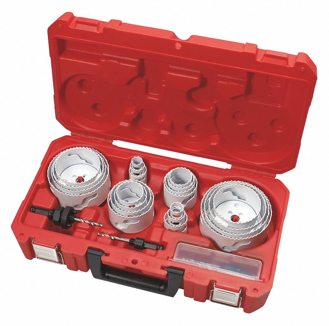 MILWAUKEE Hole Saw Kit, Primary Material Application Metal, High Speed