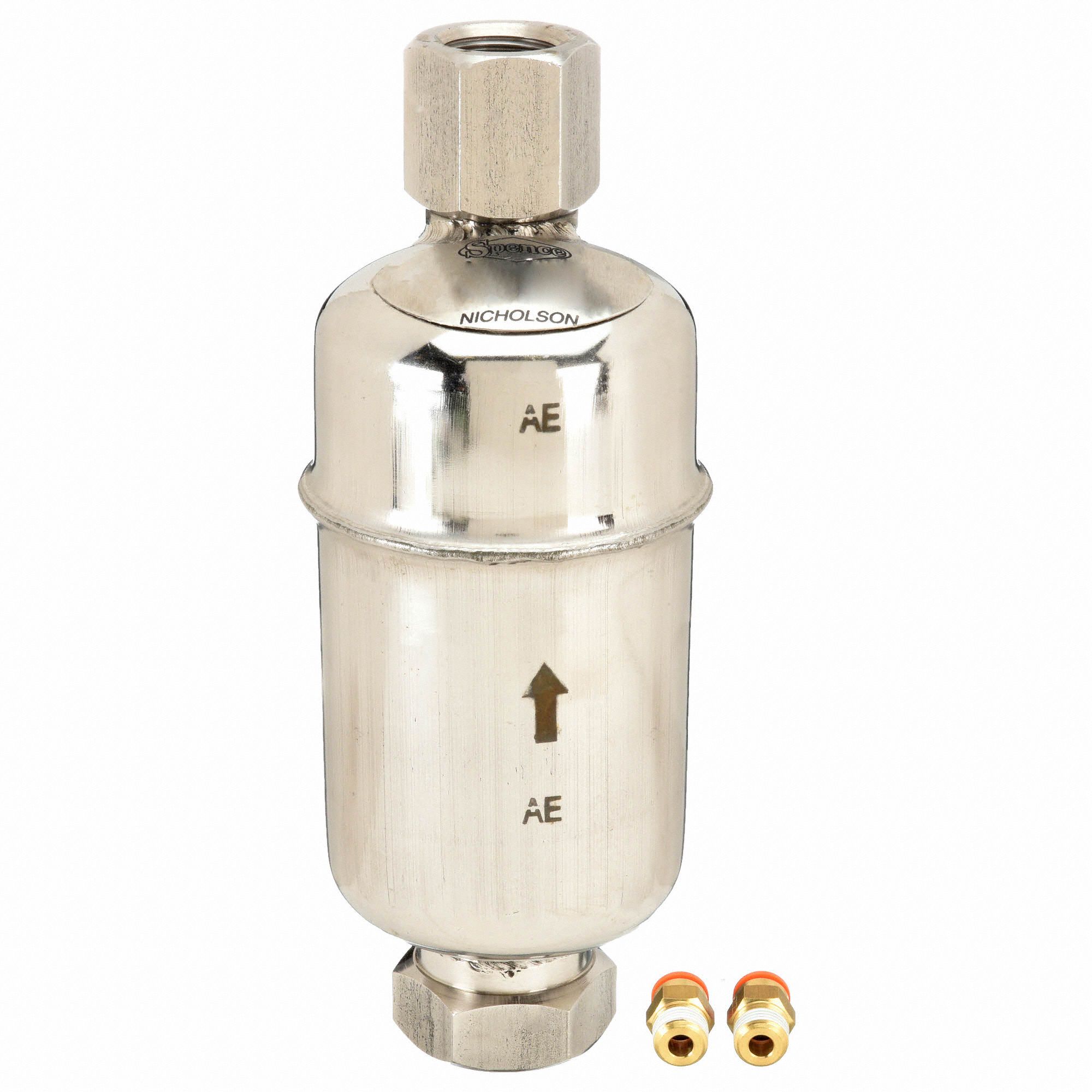 SPENCE 1/2 in Vent Dia. 304 Stainless Steel Automatic Vent Valve, 3/4