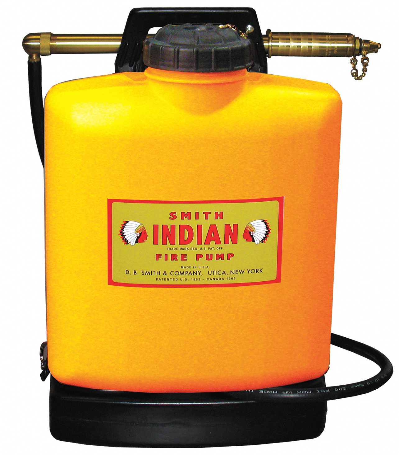 Wildland Firefighting Pump: Complete Wildland Pump, Carrying Tank, Plastic, Shoulder Straps