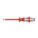 INSULATED SLOTTED SCREWDRIVER, 5/32 IN TIP SIZE, 8 IN OVERALL L, 4 IN SHANK L, ERGONOMIC GRIP