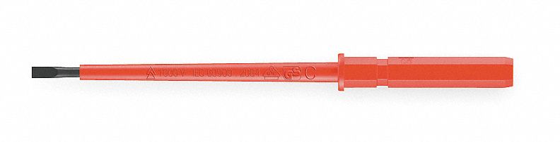 INSULATED SCREWDRIVER BIT,SAE,9MM,HEX