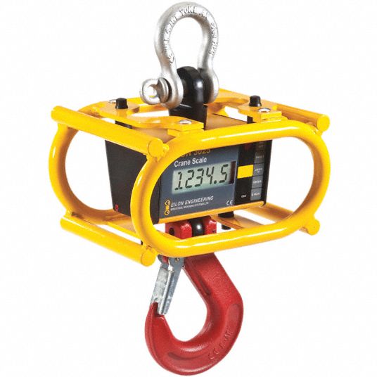 RON CRANE SCALES, 2,500 lb Capacity, +/-0.1% Scale Accuracy, Heavy