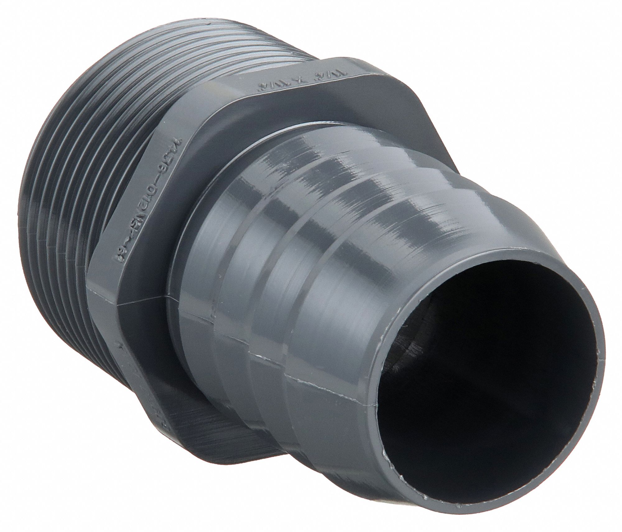 PVC, Barbed x MIPT, Male Coupling - 3ELH4|1436-012 - Grainger