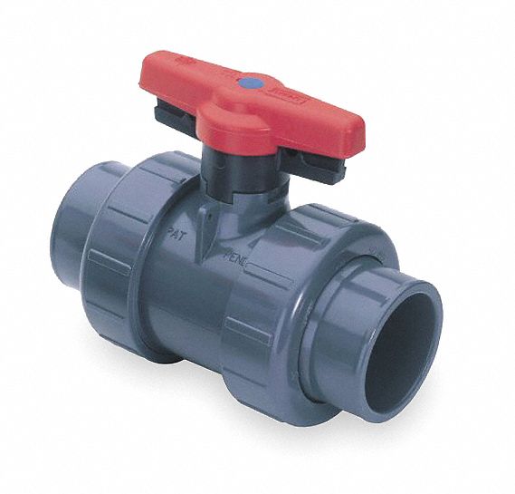 pvc union valve