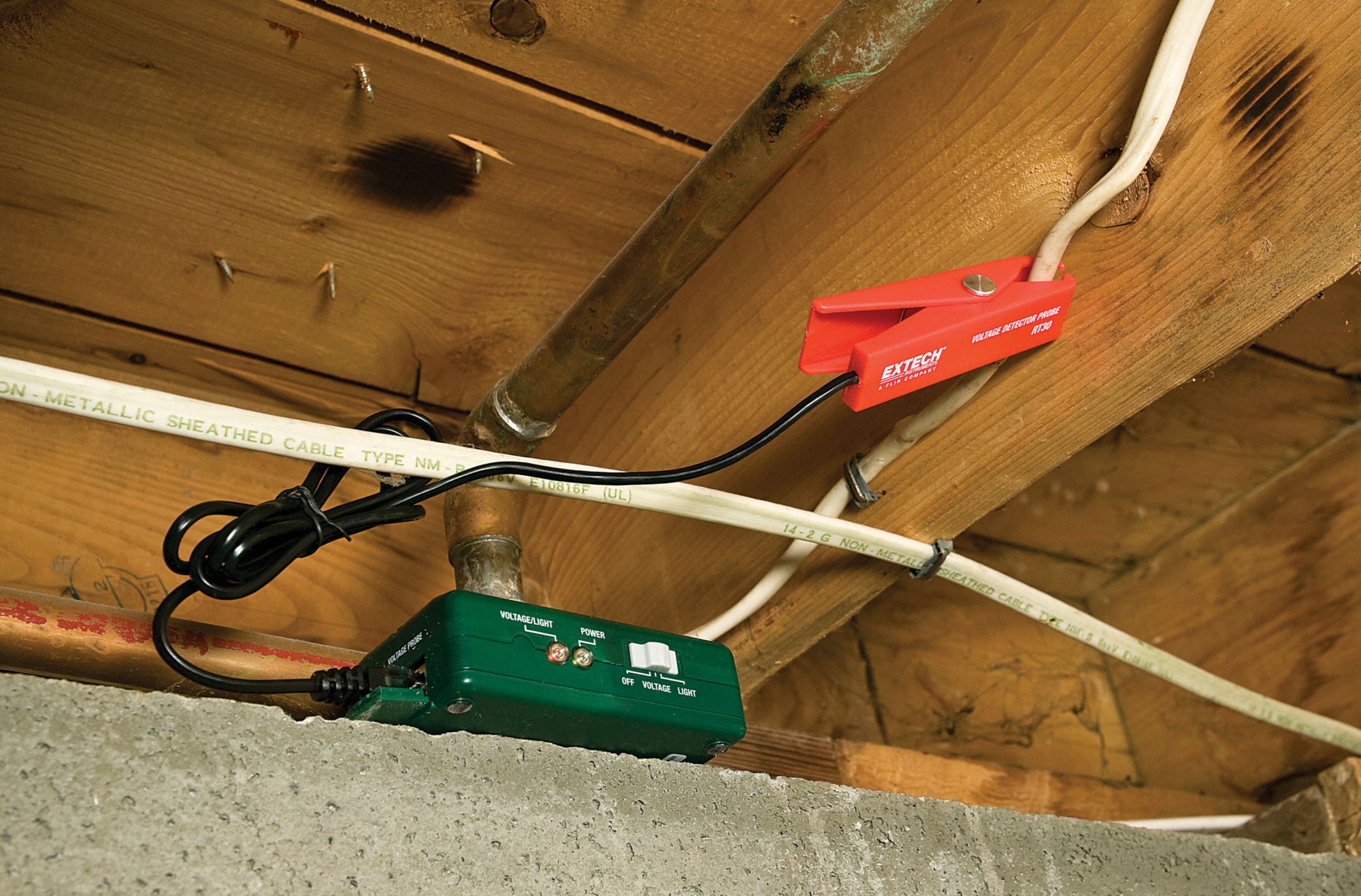 EXTECH Wire Tracer, 100 to 600VAC, Enrgzd Lns 3EMK4RT30 Grainger