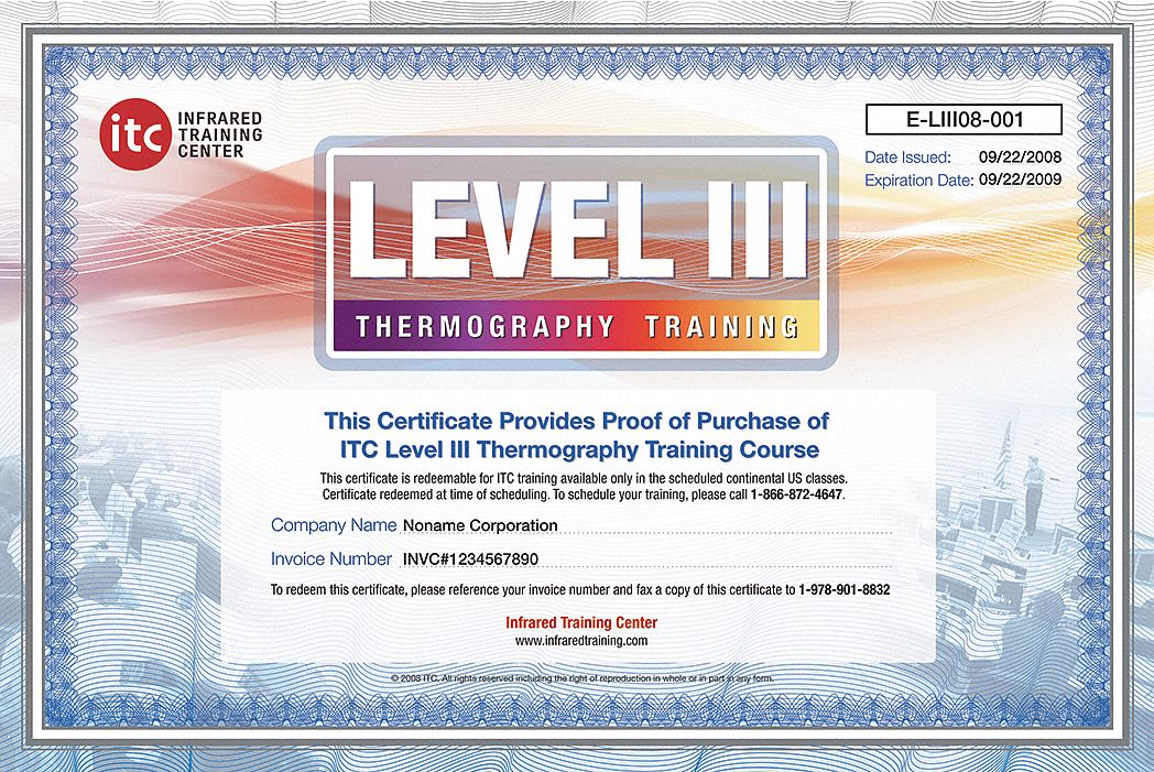 3EML1 - ITC Level III Certification Training