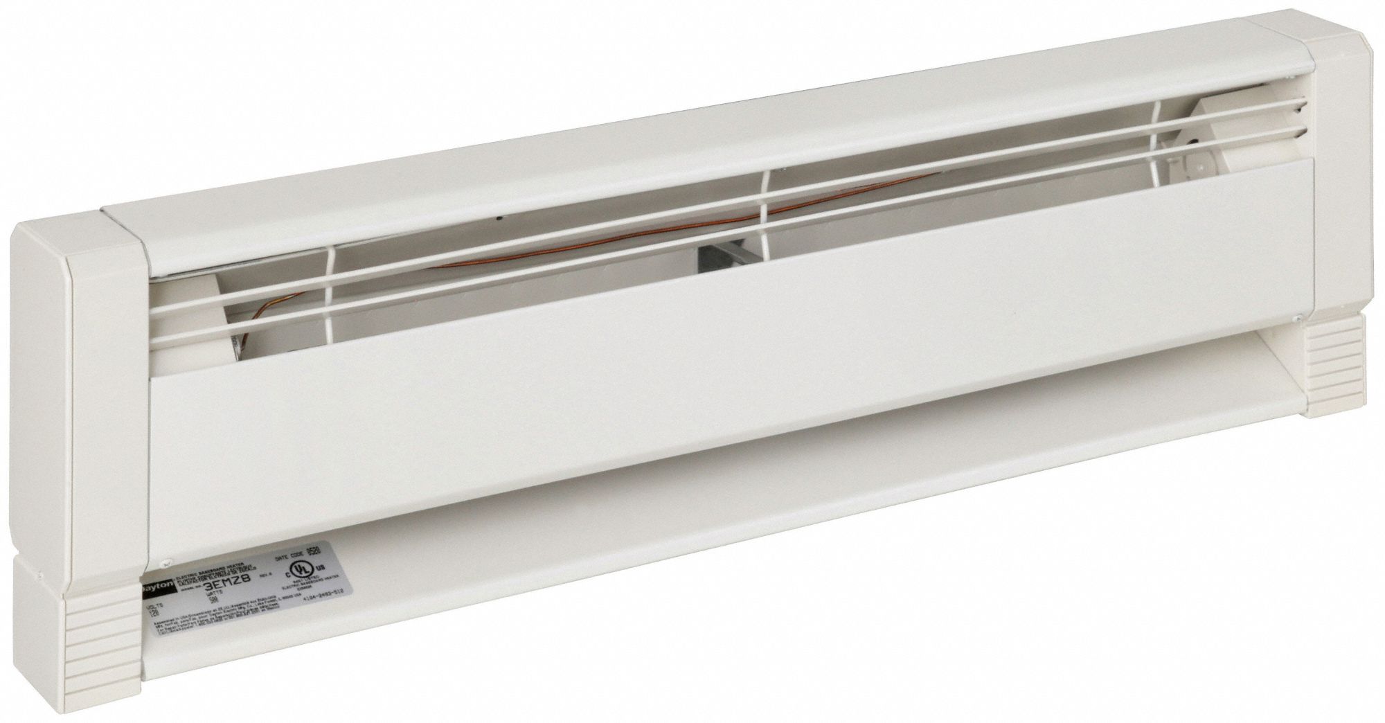 DAYTON, Commercial Grade, 500W, Electric Baseboard Heater 3EMZ83EMZ8