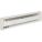 ELECTRIC BASEBOARD HEATER, COMMERCIAL GRADE, 750W, WHITE, CONVENTIONAL HOUSING, 120V AC