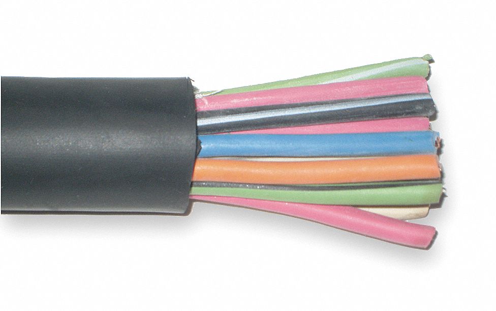 CAROL, 12 Conductors, 16 AWG Wire Size, Portable Cord - 3ENF6